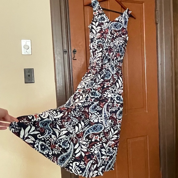 NWT | Lucky Brand | Patterned Maxi Dress - Picture 13 of 13